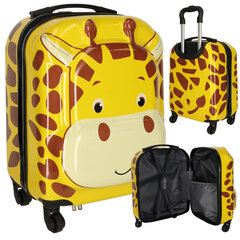 Детский чемодан - жираф J34 цена и информация | Чемоданы, дорожные сумки | kaup24.ee