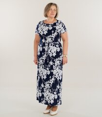 Hansmark женское платье Nanci 68277*01, тёмно-синий /белый 4741653108182 цена и информация | Платья | kaup24.ee