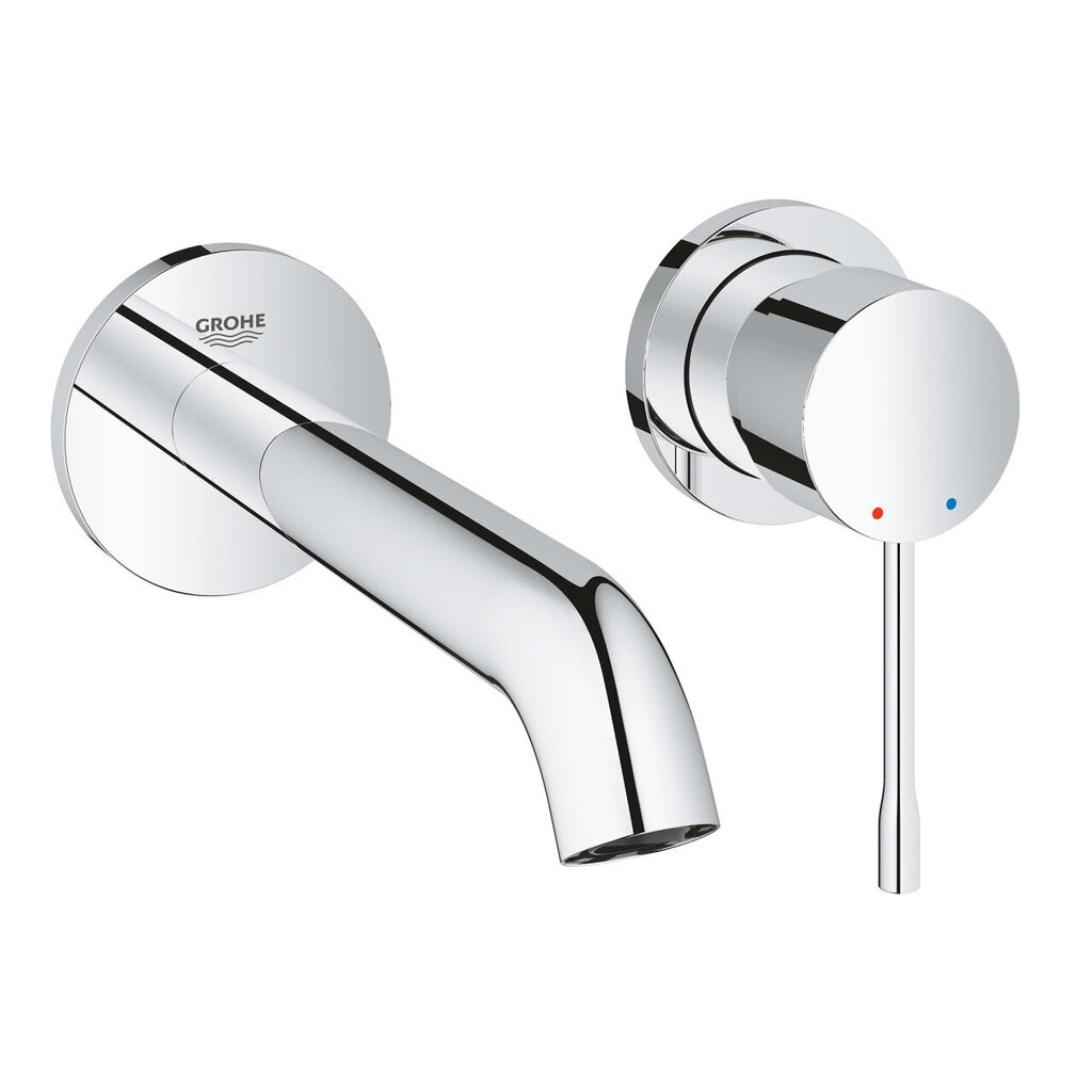 GROHE Essence 2-osaline valamusegisti seinast 183mm. kroom, 19408001 hind ja info | Vannitoa segistid | kaup24.ee