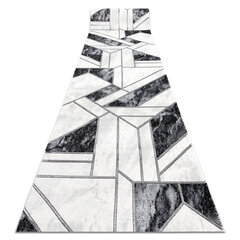 бегун EMERALD эксклюзивный 81953 гламур, стильный геометричес черный / бряный 100 cm цена и информация | Ковры | kaup24.ee