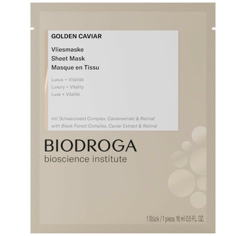 Mask kaaviari ekstraktiga Biodroga Golden, 16ml цена и информация | Näomaskid, silmamaskid | kaup24.ee