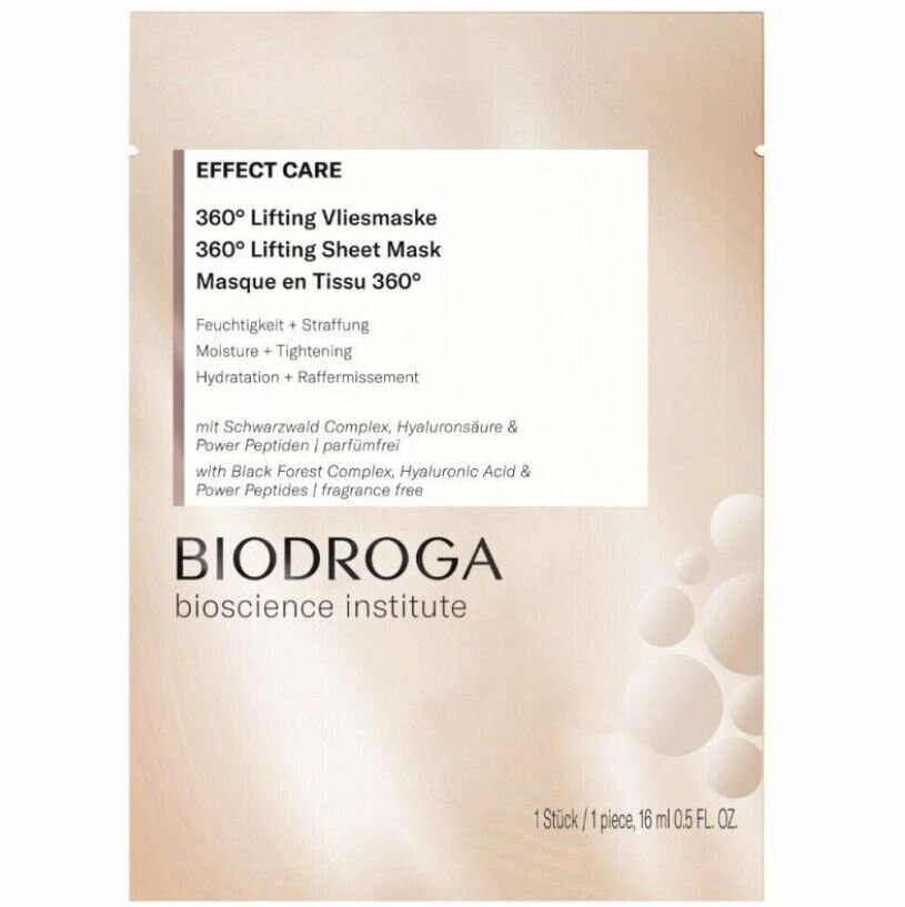 Lifting-efektiga mask Biodroga Effect Care 360, 16ml hind ja info | Näomaskid, silmamaskid | kaup24.ee