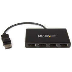 Сплиттер DisplayPort Startech MSTDP124DP Чёрный цена и информация | Коммутаторы (Switch) | kaup24.ee
