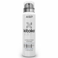 Tugeva fikseerimisega juukselakk KITOKO Arte Ultimate Finish, 75ml hind ja info | Viimistlusvahendid juustele | kaup24.ee