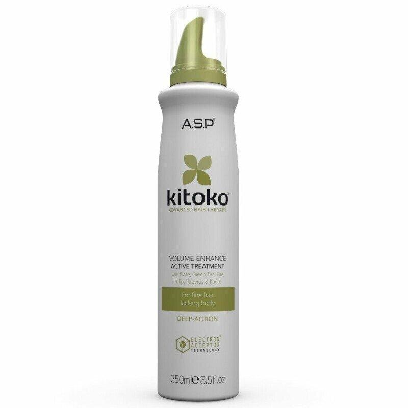 Juuksevaht Kitoko Volume Enhance Active Treatment, 250ml hind ja info | Viimistlusvahendid juustele | kaup24.ee