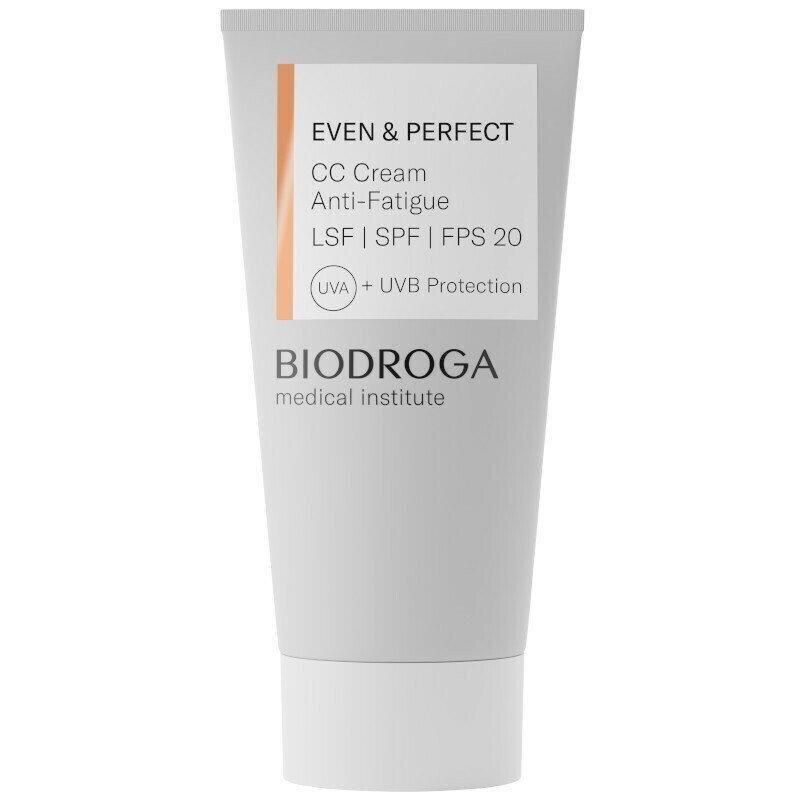 CC kreem väsinud nahale Biodroga Medical Even And Perfect Anti Fatigue SPF20, 30ml цена и информация | Jumestuskreemid, puudrid | kaup24.ee