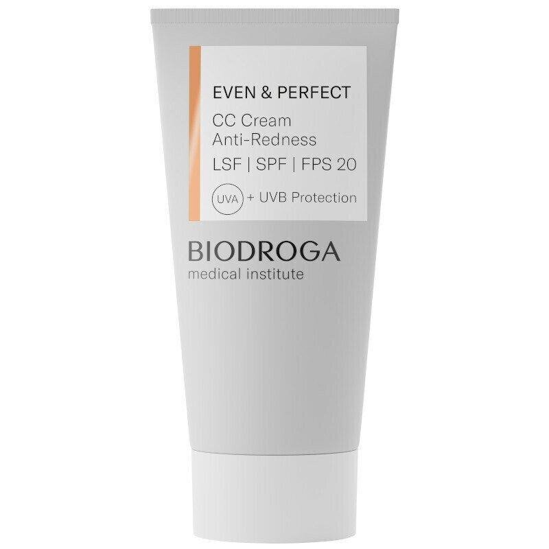 CC kreem punetavale nahale Biodroga Medical Even And Perfect SPF20, 30ml hind ja info | Jumestuskreemid, puudrid | kaup24.ee