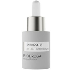 Kandabidiooliga seerum Biodroga Medical Skin Booster 3% CBD Complex Serum, 15ml hind ja info | Näoõlid, seerumid | kaup24.ee