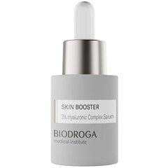 Seerum hüaluroonhappega Biodroga Medical Skin Booster 3% Hyaluronic Complex, 15ml цена и информация | Сыворотки для лица, масла | kaup24.ee