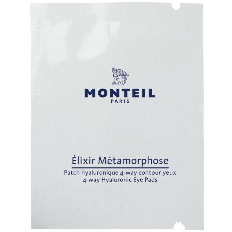 Hüaluroonhappega silmaplaastrid Monteil Elixir Metamorphose 4 Way Hyaluronic Eye Pads, 6x3ml цена и информация | Näomaskid, silmamaskid | kaup24.ee