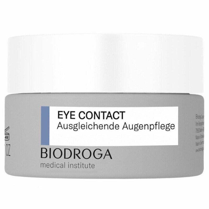 Tasakaalustav silmakreem Biodroga Medical Eye Contact Balancing Eye Care, 15ml hind ja info | Silmakreemid, seerumid | kaup24.ee