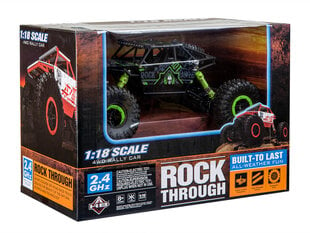Kaugjuhitav auto, Rock Crawler, roheline hind ja info | Poiste mänguasjad | kaup24.ee