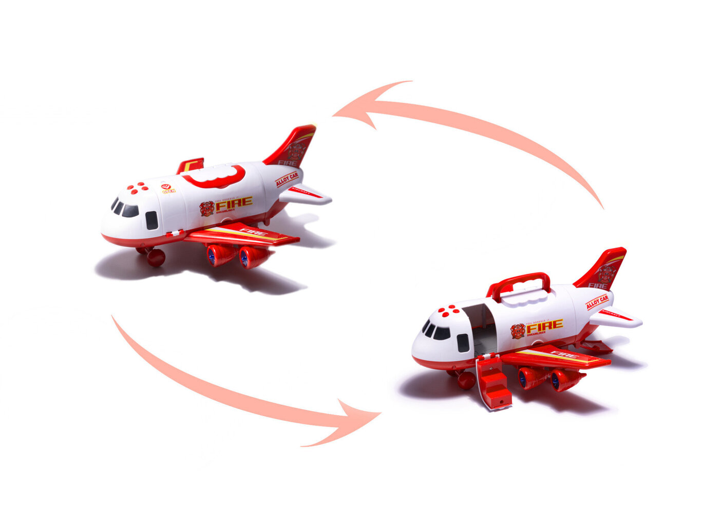Transporter õhusõiduk koos helidega hind ja info | Poiste mänguasjad | kaup24.ee