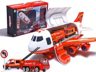 Транспортный самолет Six Six Zero, красный цена и информация | Развивающий мелкую моторику - кинетический песок KeyCraft NV215 (80 г) детям от 3+ лет, бежевый | kaup24.ee