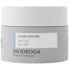 Intensiivselt niisutav kreem normaalsele nahale Biodroga Medical Hydra Intense 24h Care, 50ml hind ja info | Näokreemid | kaup24.ee