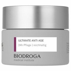 Vananemisvastane kreem kuivale nahale Biodroga Anti Age 24h Care Rich, 50ml hind ja info | Näokreemid | kaup24.ee