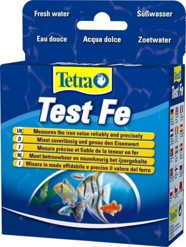 Raua testikomplekt Tetra Test Fe, 10 ml цена и информация | Akvaariumid ja seadmed | kaup24.ee