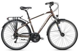 Городской велосипед Romet Wagant 5 28", коричневый цена и информация | Велосипеды | kaup24.ee