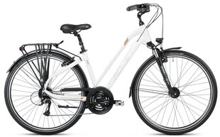 Велосипед Romet Gazela 5 2024 бело-золотистый-17" / М цена и информация | Велосипеды | kaup24.ee