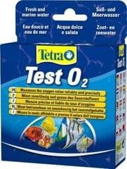 Тест для измерения содержания кислорода Tetra Test O2, 1x10 мл + 2x9 мл цена и информация | Аквариумы и оборудование | kaup24.ee