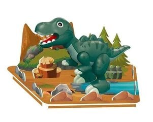 Magnetkonstruktor Dinosaurus, 7 tk цена и информация | Конструкторы и кубики | kaup24.ee