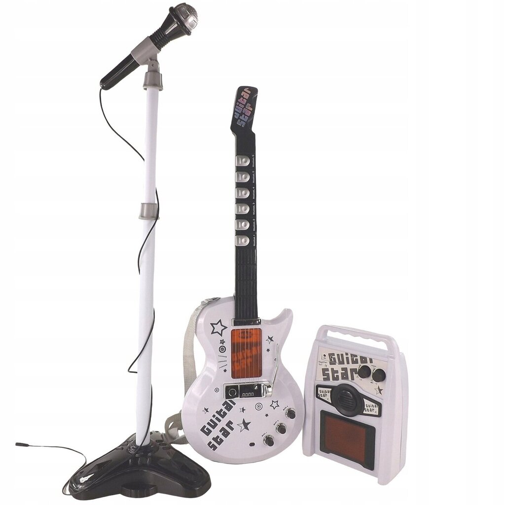 Laste juhtmevaba kitarr koos võimendi ja mikrofoniga Luxma 9010 hind ja info | Arendavad mänguasjad | kaup24.ee