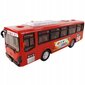 Tulede ja heliga suur buss, punane 8915Ž hind ja info | Poiste mänguasjad | kaup24.ee