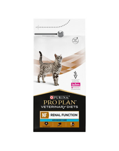 Purina Pro Plan Veterinary Diets Feline NF Renal Function täiskasvanud kassidele, 1,5 kg hind ja info | Kuivtoit kassidele | kaup24.ee