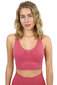 Spordirinnahoidja naistele Stark Soul® seamless microfiber sport bustier 5119, roosa hind ja info | Naiste spordiriided | kaup24.ee