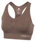 Spordirinnahoidja naistele Stark Soul® seamless microfiber sport bustier 5119, pruun цена и информация | Naiste spordiriided | kaup24.ee