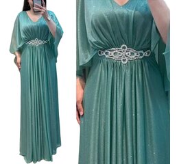Элегантное вечерние платье для женщин Firat 542, зелёное цена и информация | Платья | kaup24.ee