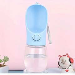 Портативная бутылка для воды для собак Smurf цена и информация | Миски, ящики для корма | kaup24.ee