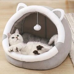 Уютный лежак для кошек Smurf цена и информация | Лежаки, домики | kaup24.ee