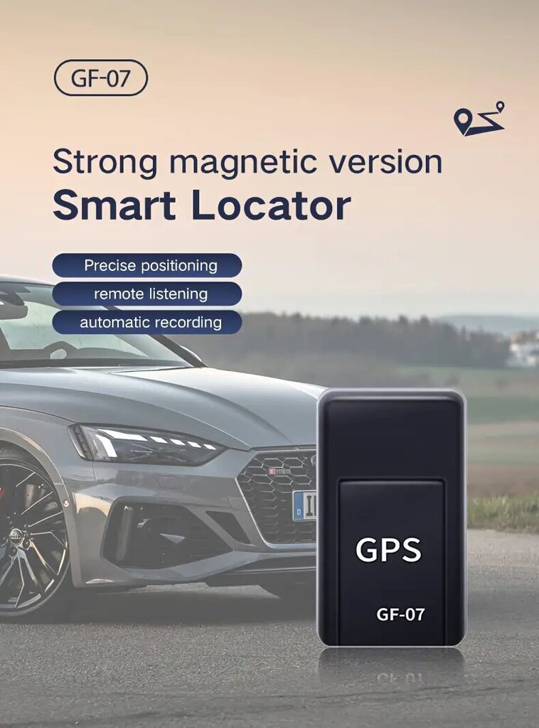 Mini magnetiline auto GPS hind ja info | Lisaseadmed | kaup24.ee