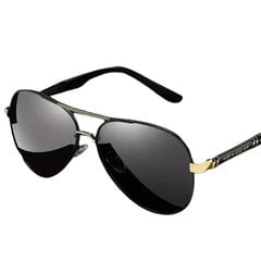 Поляризованные солнцезащитные очки из нержавеющей стали для мужчин Barcur цена и информация | Солнцезащитные очки | kaup24.ee