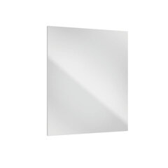 Зеркало для ванной TORRENT L50/60, 50x60x2 см, прямоугольное, белый край, вертикальная/горизонтальная установка цена и информация | Зеркала | kaup24.ee