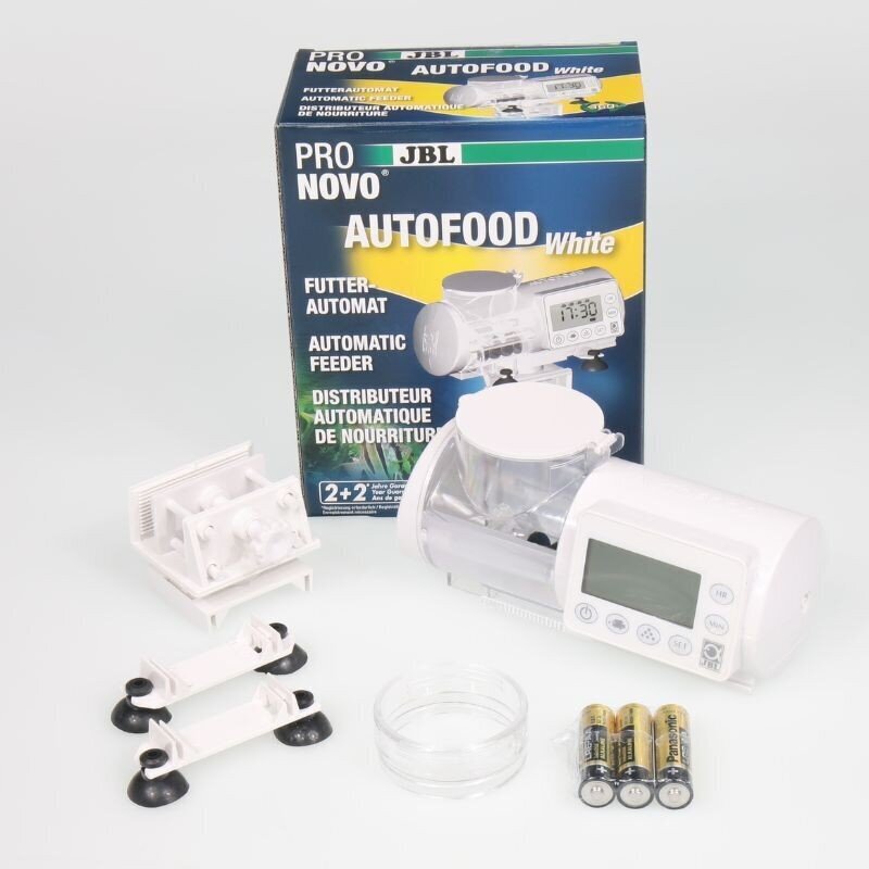 "JBL Pronovo AutoFood White" - automaatne toiteallikas цена и информация | Akvaariumid ja seadmed | kaup24.ee