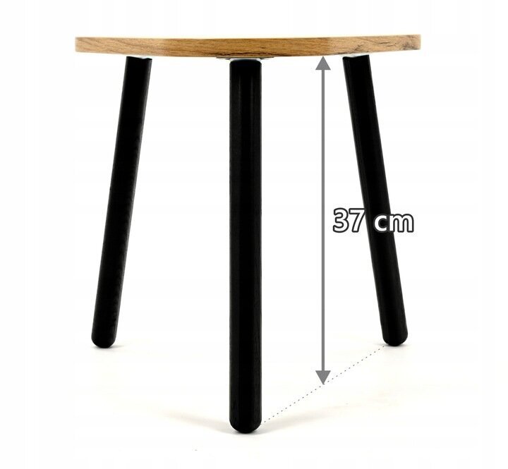 Kohvilaudade komplekt Lehmann Loft Table2, 56x54x42 cm, pruun hind ja info | Diivanilauad | kaup24.ee