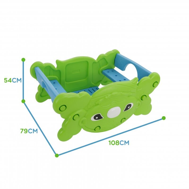 Piknikulaud Woopie 2in1, roheline hind ja info | Laste õuemööbel | kaup24.ee