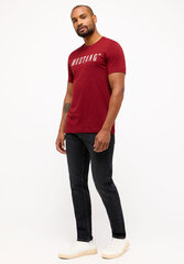 Мужская футболка Mustang, темно-красная цена и информация | Мужские футболки | kaup24.ee