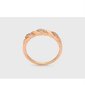 Kullatud sõrmus sädelevate tsirkoonidega hind ja info | Sõrmused | kaup24.ee