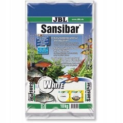 Liiv akvaariumile JBL Sansibar White, valge, 10 kg hind ja info | Akvaariumi taimed ja dekoratsioonid | kaup24.ee