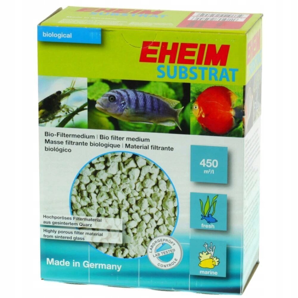 "Eheim Substrat 1L - bioloogiline filtreerimisvahend цена и информация | Akvaariumid ja seadmed | kaup24.ee