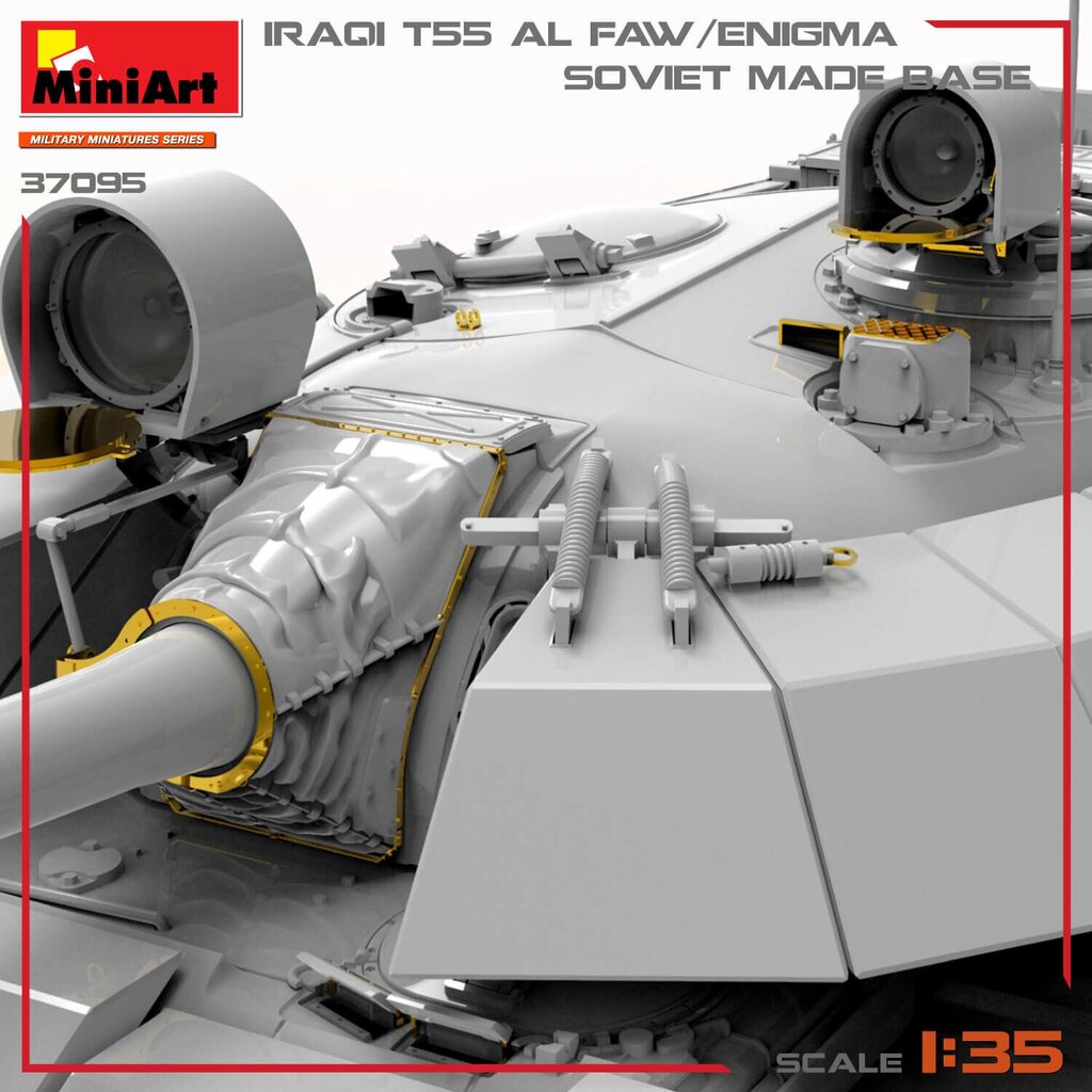 Liimitav mudel Iraqi T-55 Al Faw Enigma 1/35 hind ja info | Liimitavad mudelid | kaup24.ee