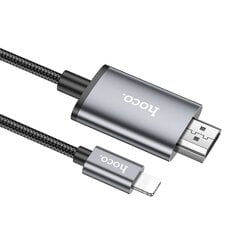 Hoco UA27 Lightning kuni HDMI 2.0m, hall hind ja info | Hoco Kodumasinad, kodutehnika | kaup24.ee