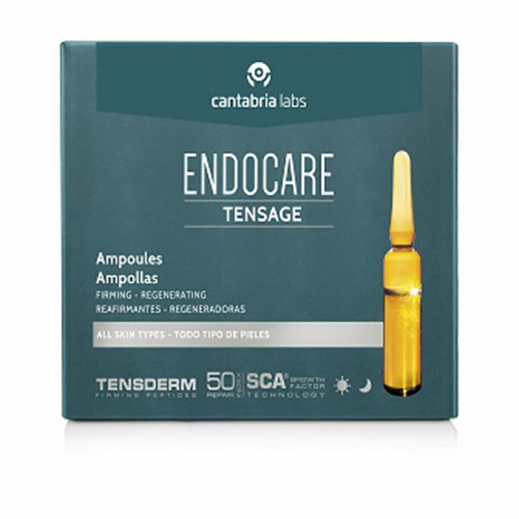 Pinguldavad näoampullid Endocare Tensage Concentrate Ampoules, 20 x 2 ml цена и информация | Näoõlid, seerumid | kaup24.ee