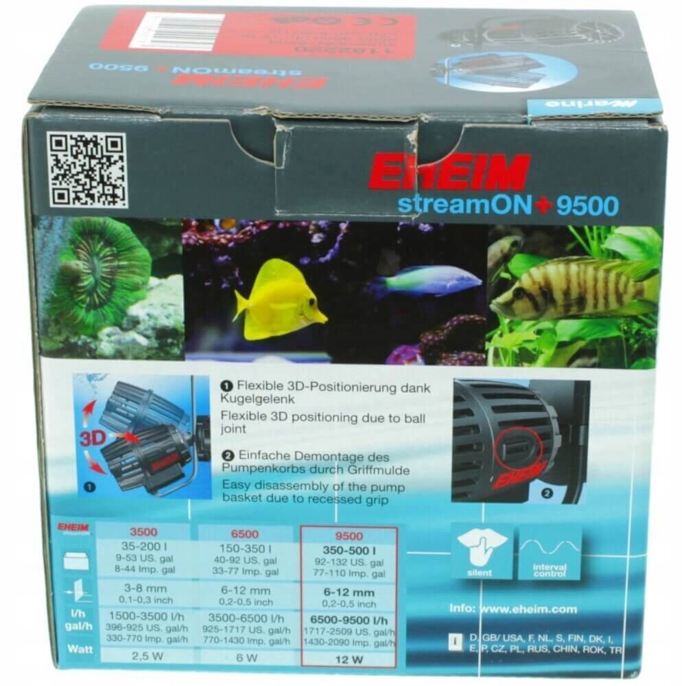 Tsirkulatsioonipumba inverter Eheim StreamON+ 9500 hind ja info | Akvaariumid ja seadmed | kaup24.ee