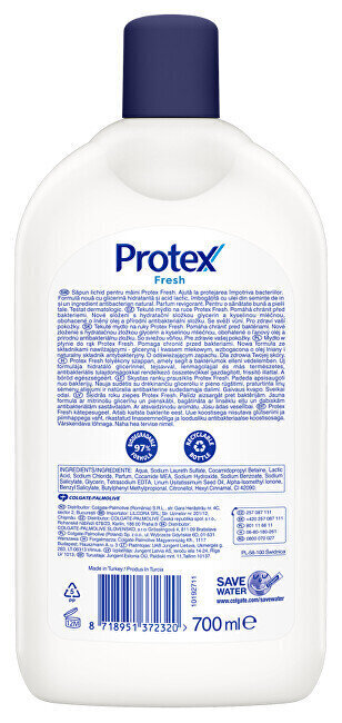 (Antibakteriaalne vedel kätepesu) Värske (Antibakteriaalne vedel kätepesu) - täitke 700 ml цена и информация | Seebid | kaup24.ee