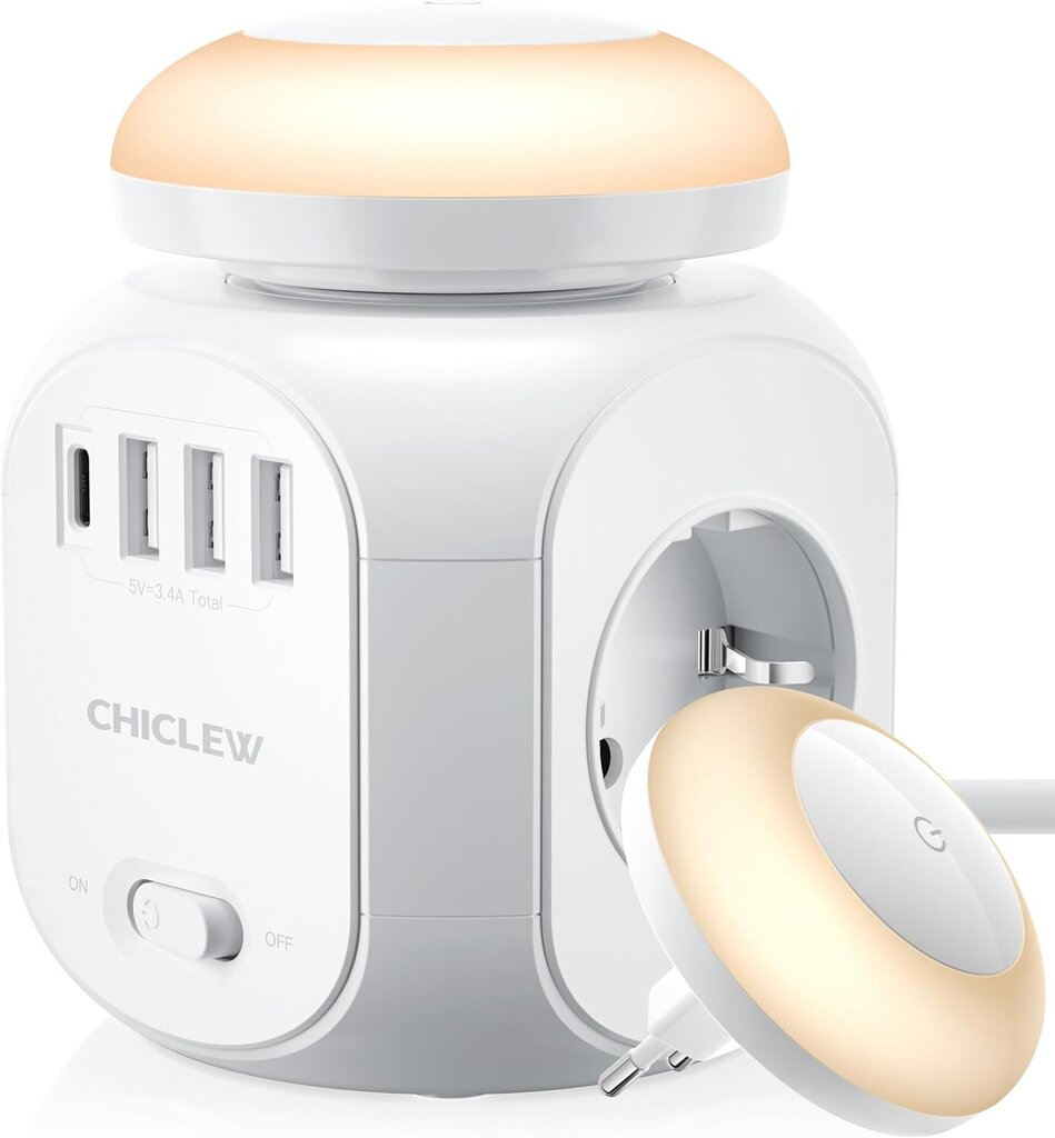 Chiclew vooluvõrk koos USB C-ga hind ja info | Toiteplokid | kaup24.ee