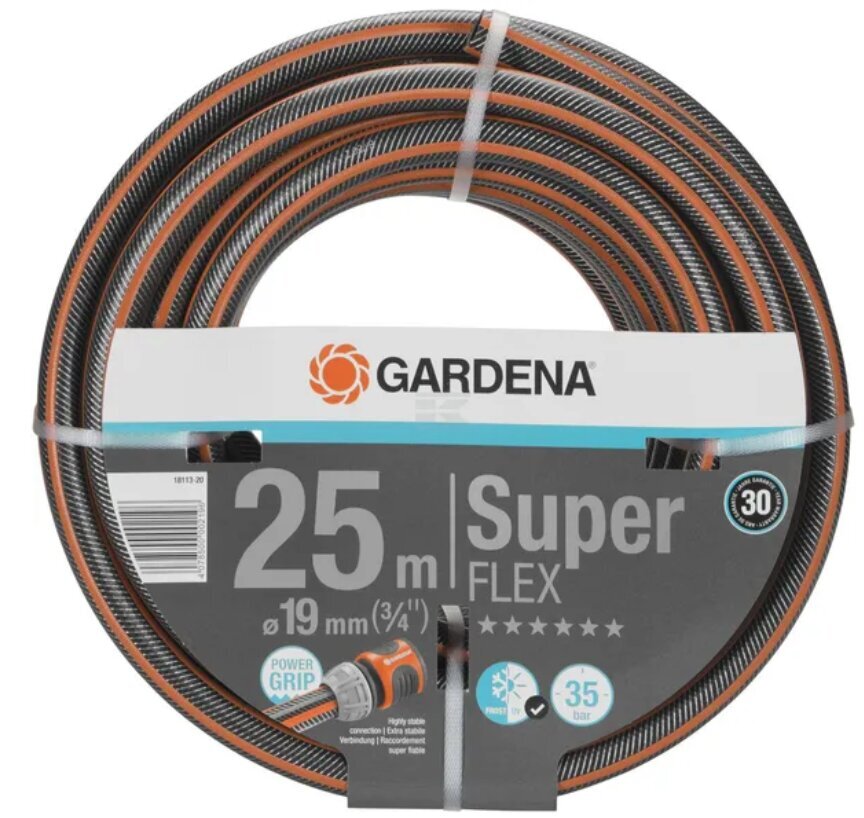 Aiavoolik Gardena Superflex 3/4" 25m цена и информация | Kastekannud, voolikud, niisutus | kaup24.ee